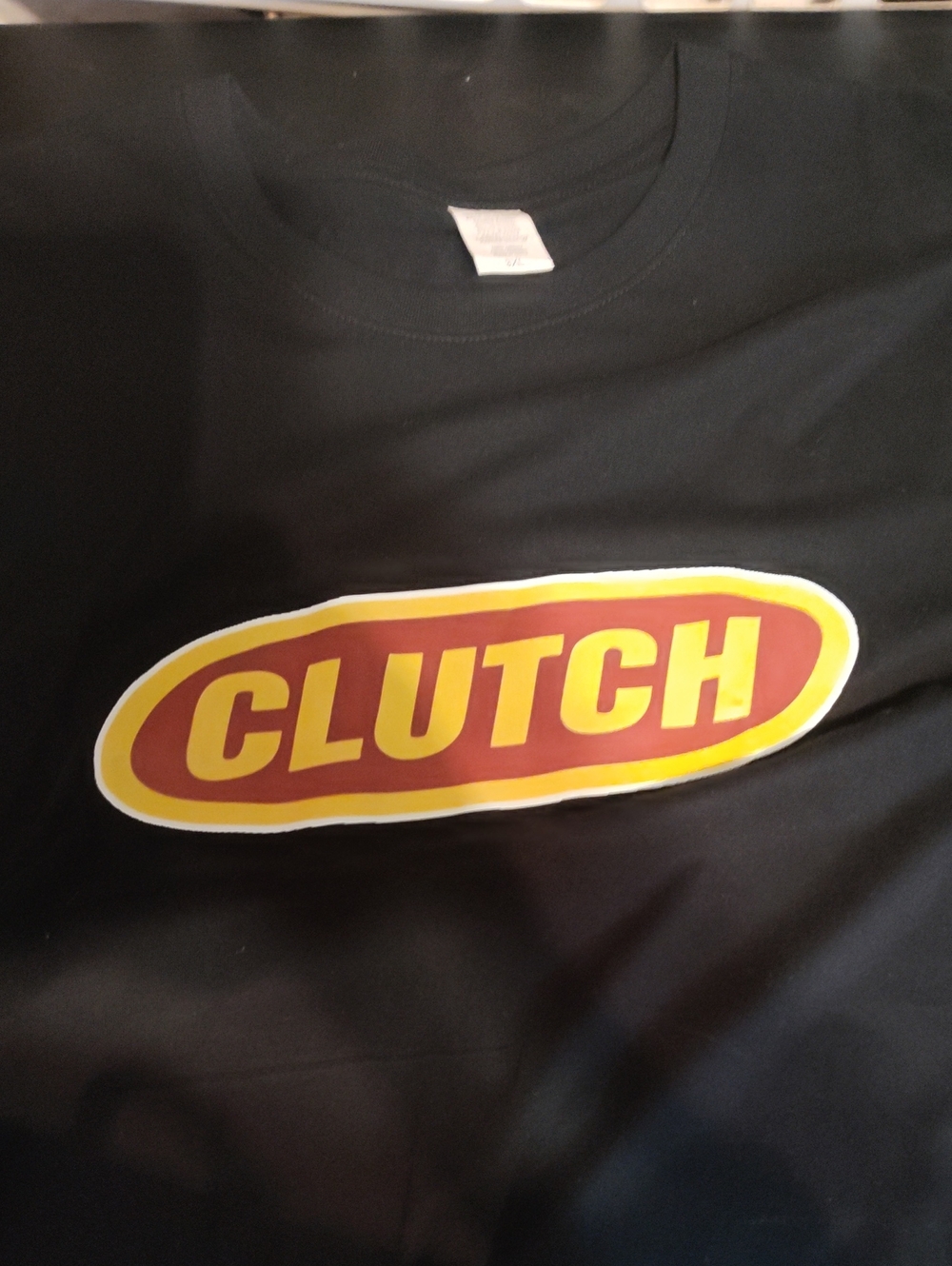 Clutch Logo Black Short Sleeve Tee